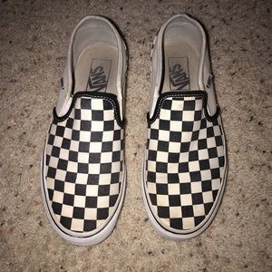 Checkered Vans